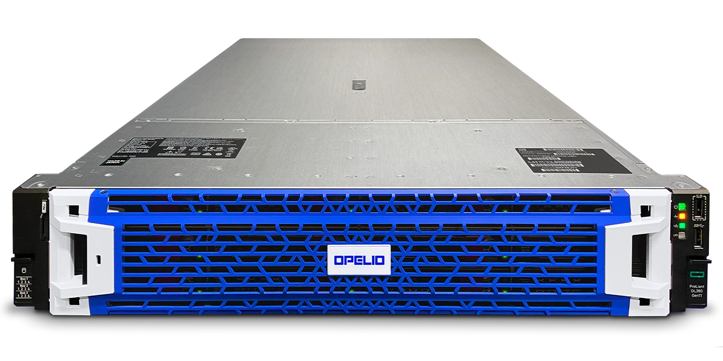 OPELIOサーバ本体外観